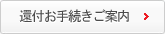 還付お手続きご案内
